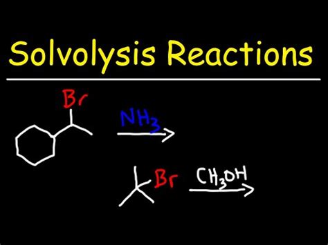 Solvolysis Reactions With Stereochemistry - SN1 Mechanism | Video Summary and Q&A | Glasp