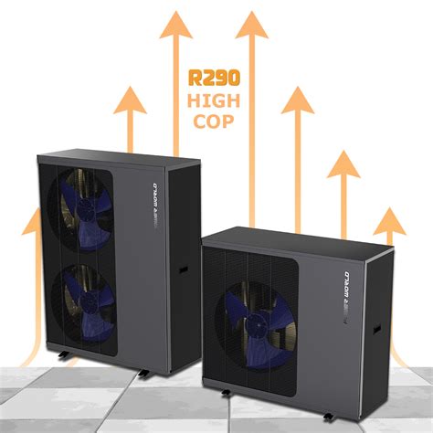 Erp A R Evi Full Inverter Air Water Heat Pump Monoblock Kw Air Source Heat Pump For Hot