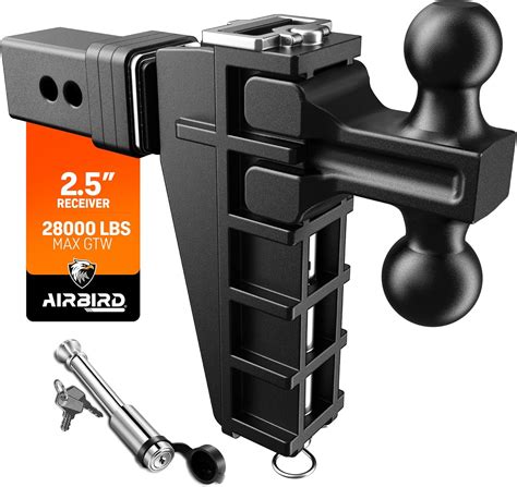 Amazon Airbird Adjustable Trailer Hitch Fits Inch Receiver