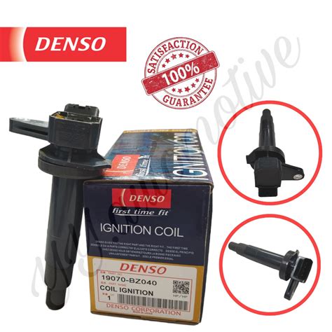 19070 BZ040 DENSO IGNITION COIL AVANZA RUSH MYVI ALZA PASSO PLUG COIL