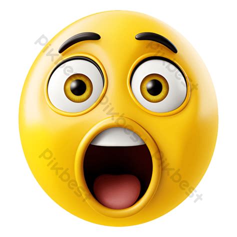 Surprised Emoji PNG Images | PNG Free Download - Pikbest