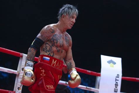 Mickey Rourke 2022 Boxing