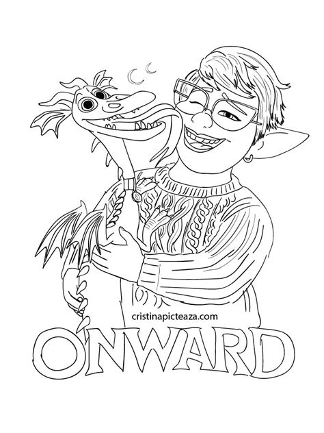 Disney Pixar Onward Coloring Pages Printable And Free Porn Sex Picture