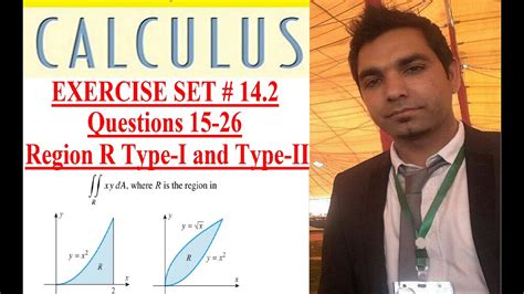 Multivariable Calculus Ex 142 Q 15 26 Double Integrals Region