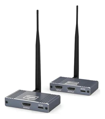 Transmissor E Receptor Sem Fio - Kit Transmissor E Receptor Hdmi Sem Fio 200m 5ghz 1080p | Parcelamento ...