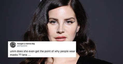 25 Tweets About Lana Del Reys Mesh Mask From Her Disappointed Fans