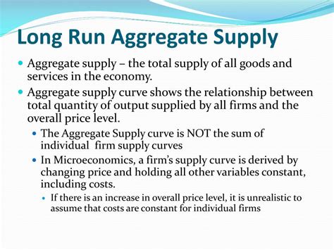 Ppt Aggregate Supply Powerpoint Presentation Free Download Id 6243776