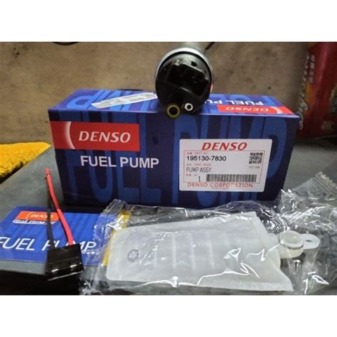 Original Denso Electric Fuel Pump Universal Small Socket Shopee Philippines