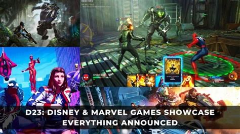 D Disney Marvel Games Showcase Everything Announced Keengamer