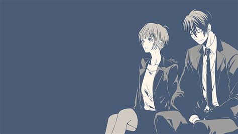 Hd Wallpaper Anime Psycho Pass Akane Tsunemori Nobuchika Ginoza