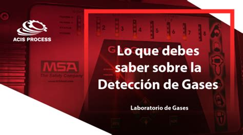 Lo Que Debes Saber Sobre La Detecci N De Gases Acis Process