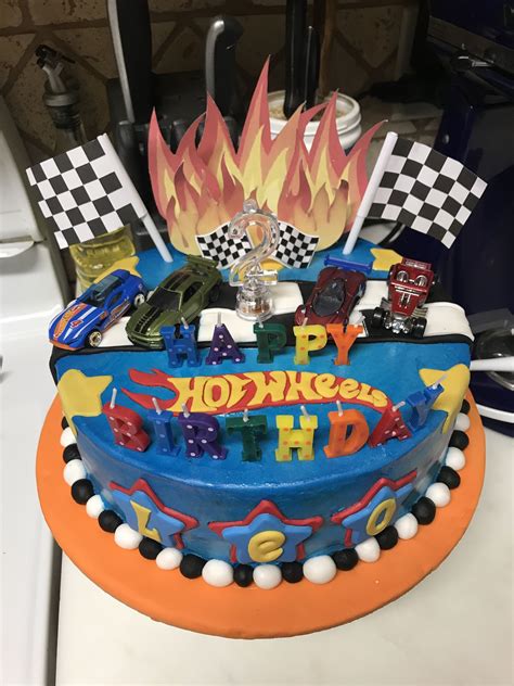 Hot Wheels Birthday Cake Party Desserts Food Tailgate Desserts Deserts Birthday Cakes Essen