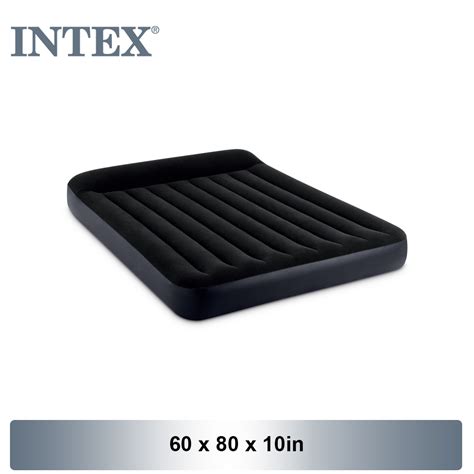 Intex Queen Pillow Rest Classic Airbed W Fiber Tech Bip W