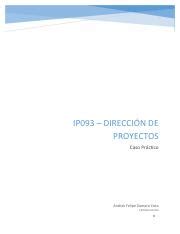 Ip Direcci N De Proyectos Trabajo Final Pdf Ip Direcci N