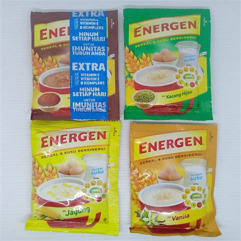 Jual Energen Sereal Susu Kemasan Baru Berenergi Rasa Jagung Vanila