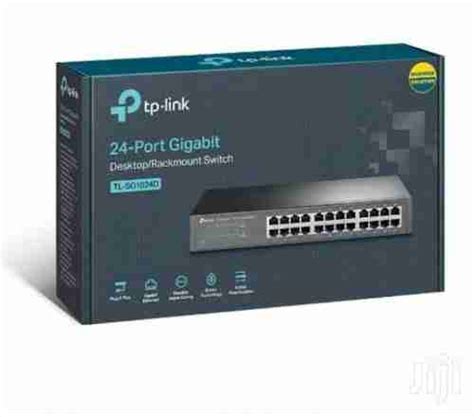 TPLINK TL SG1024D 24 Ports Gigabit Desktop Rackmount Switch