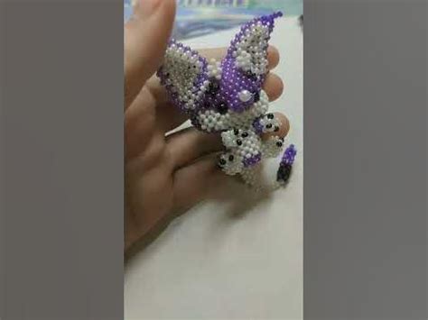 ушастик из бисера - YouTube
