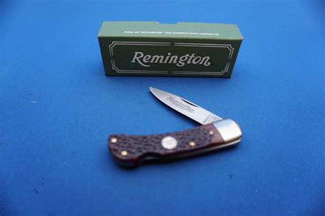 6 Remington 1990 Gentlemans R5 Single Blade Pocket Knives