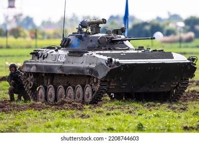 Ostrava Czech Republic The Bmp Amphibious Stock Photo