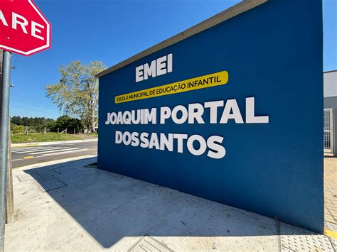 Inauguração da Emei Joaquim Portal é neste sábado – Prefeitura de Sapiranga