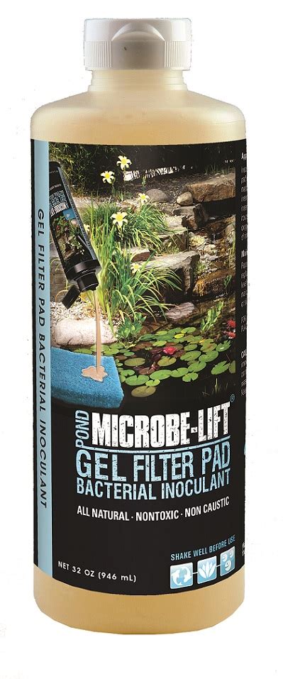 Microbe Lift Pond Pond Gel Filter Pad Bacterial Inoculant Ml