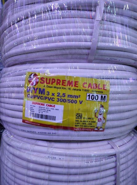 Jual Kabel Nym 3X2 5 Mm Supreme Isi 100m Di Lapak PLAZA LISTRIK Bukalapak