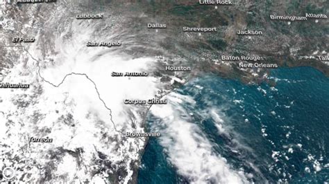 La Tormenta Harold Toca Tierra En Texas Y Amenaza El Norte De M Xico