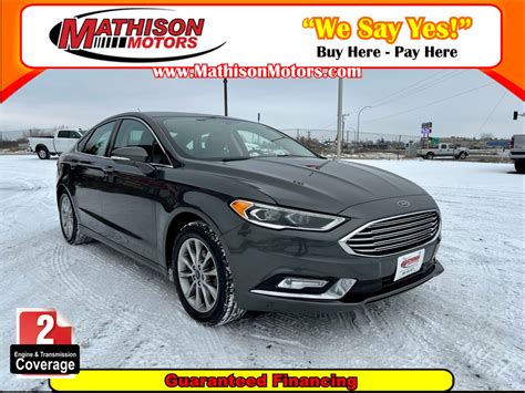 Used 2017 Ford Fusion Se For Sale In Mathison 24147 Jp Motors Inc Dba Mathison Motors