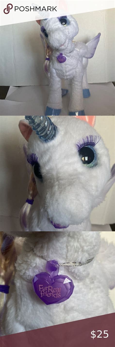 Furreal Friends Starlily My Magical Unicorn Pet Star Lily White Horse