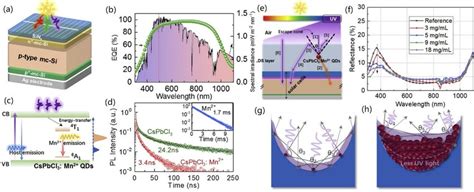 A Schematic Illustration And B EQE Of Traditional Silicon Solar