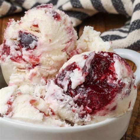 Black Cherry Ice Cream Barefeet In The Kitchen