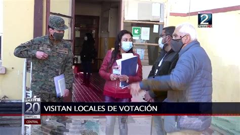 Oct Visitan Locales De Votaci N Youtube