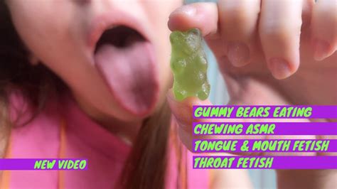 Gummy Bears Eating And Chewing Asmr Adoretease Store Clips4sale