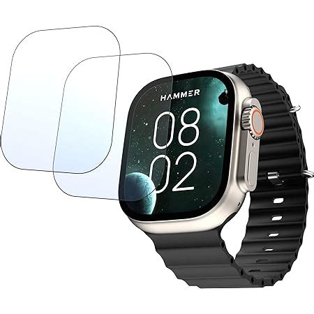 DVTECH Pack Of 02 Protective Ultra Clear Unbreakable Smartwatch