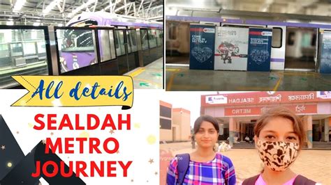 Sealdah Metro Journey Sealdah To Sector V First Time Sealdah Metro Station গেলাম