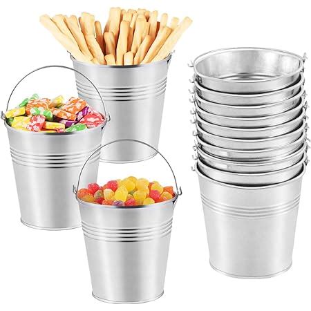 Amazon 24 Pack Mini Metal Buckets With Handles For Party Favors