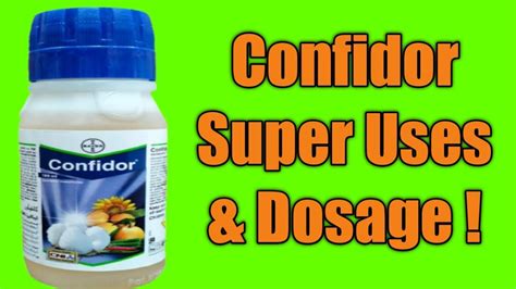 Confidor Insecticide Uses In Hindi Confidor Insecticide Dosage