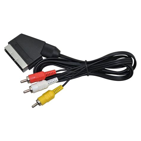 Кабель SCART-3 RCA 1 Метр — Купить Недорого на Bigl.ua (1118229860)