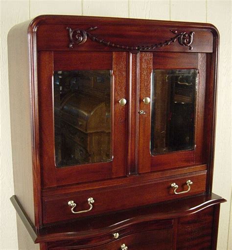 American Cabinet Co Mahogany Dental Cabinet Model 52 Dental