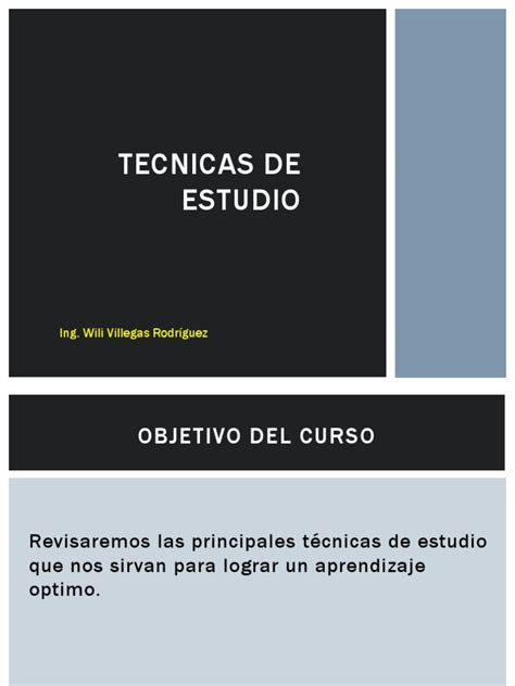 Pdf Introduccion Tecnicas De Estudio Dokumen Tips