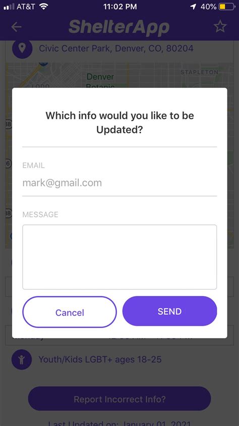 Homeless Resources - Shelter App