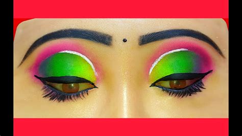 Green Eye Makeup Tutorial For Beginners Step By Step Bridal Eye