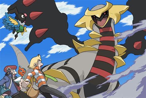 Vs Giratina By Threequestions Dragon Type Pokemon Cute Pokemon