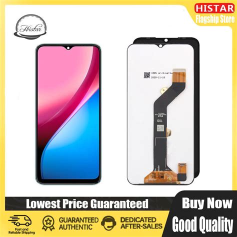 Infinix Lcd Hot I Spark Kf J Lcd Digital Touch Screen Display Frame Assembly For Replacement