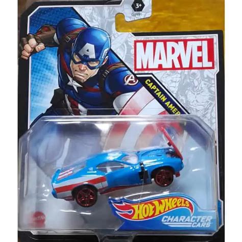 Hot Wheels Character Cars Captain America Universo Hot Wheels