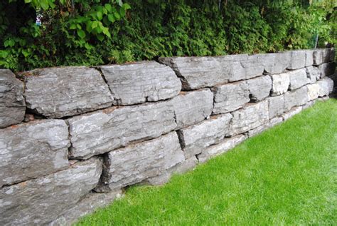 Armor Stone Retaining Walls Nature S Green Landscaping