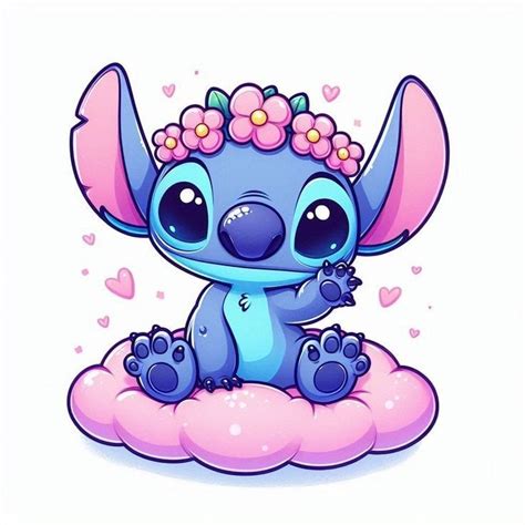 Desenho Fofo E Bonito Do Stitch - Imagens Do Stitch Fofo