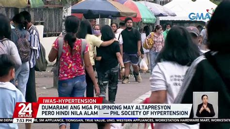 Dumarami Ang Mga Pilipinong May Altapresyon Pero Hindi Nila Alam — Phl