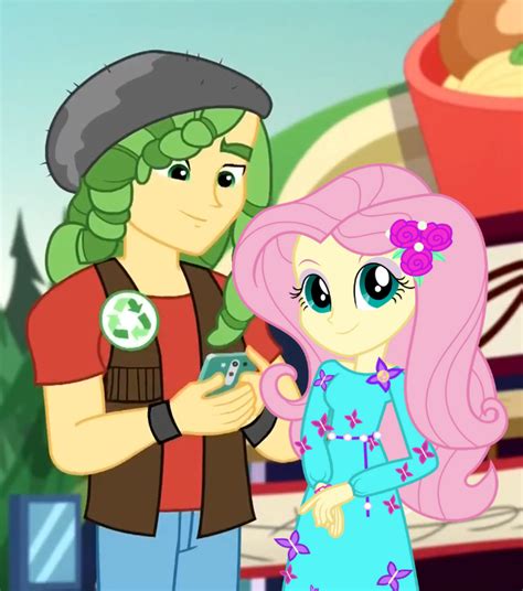 #2334379 - safe, artist:3d4d, fluttershy, sandalwood, equestria girls ...