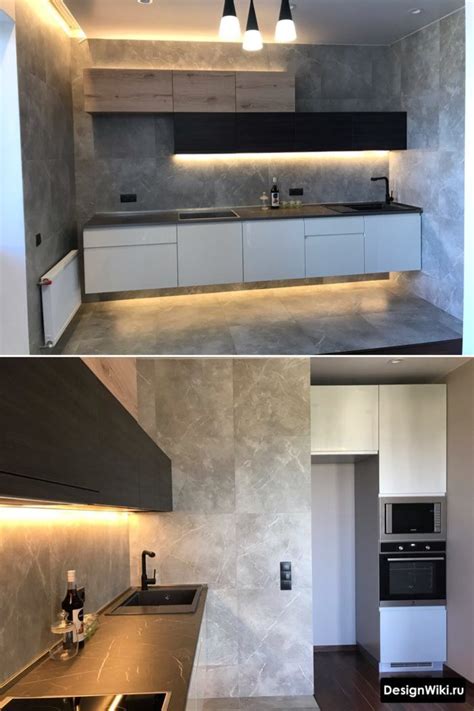 Кухня в стиле Хай-тек: 2 Дизайна и 107 фото (реальные) | Дизайн, Кухня ...